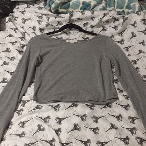 Forever 21 long sleeved crop top